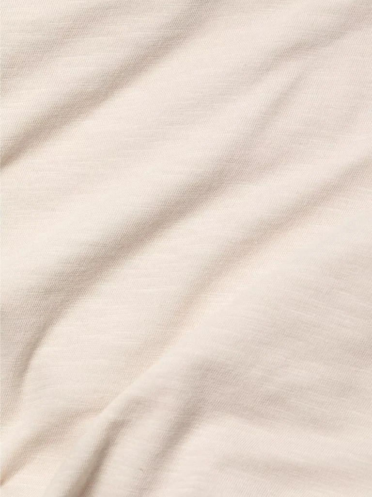 Barefoot Dreams Slub Jersey V-Neck Boxy T-Shirt 6