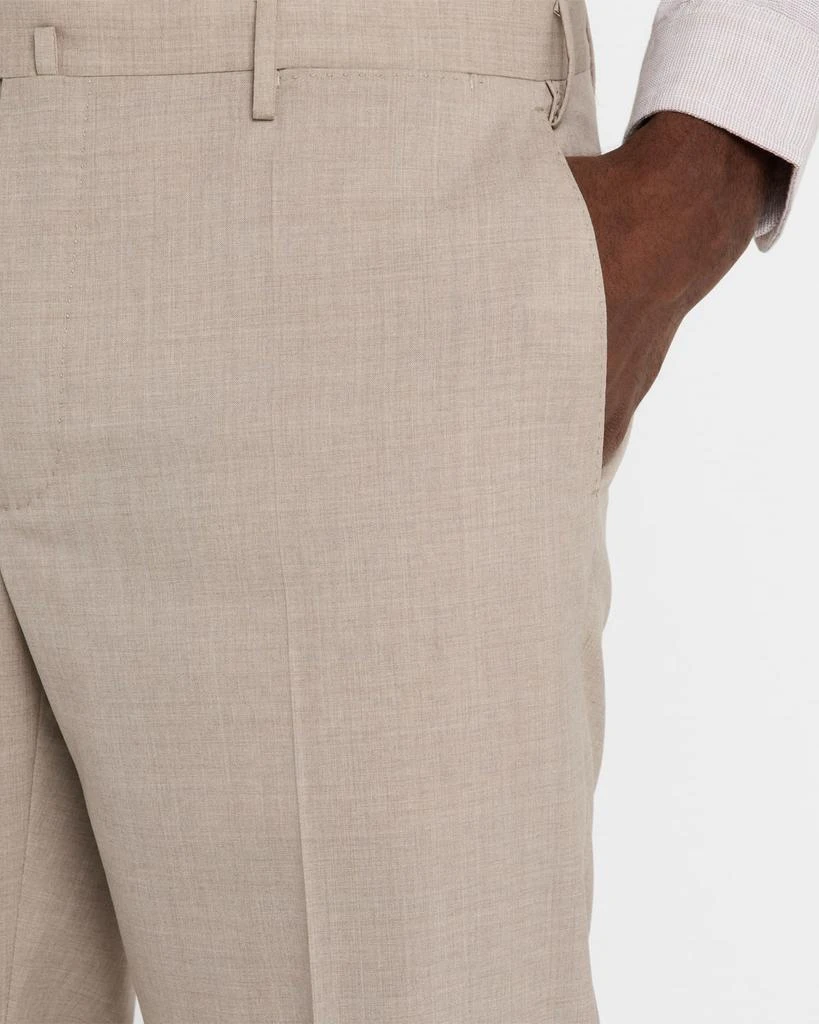 Incotex Ivory Men's Super 130s Tropical Wool Pants 5