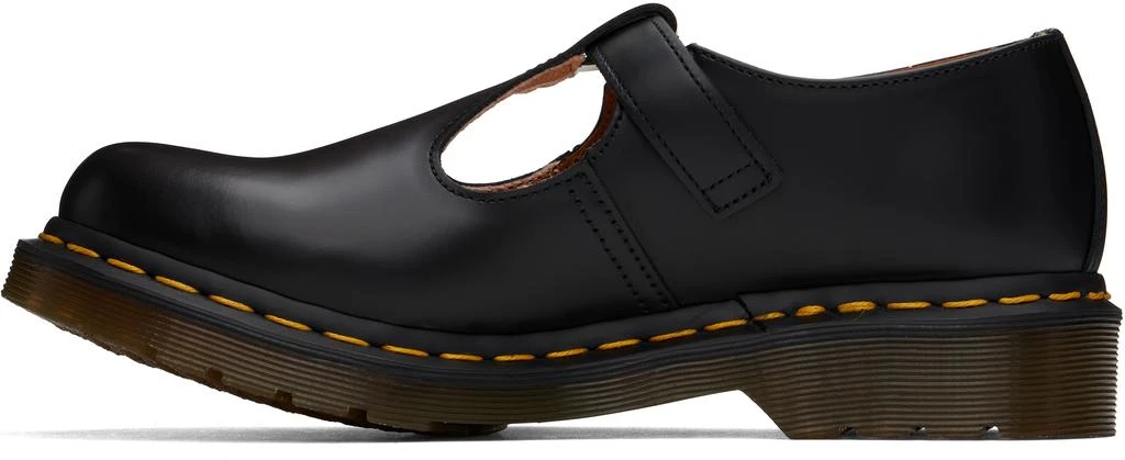 Dr. Martens Black Polley Smooth Leather Mary Jane Loafers 3