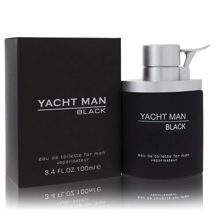 MYRURGIA 2pcs Combo Yacht Man Black by  Eau De Toilette Spray 3.4 oz Men 1