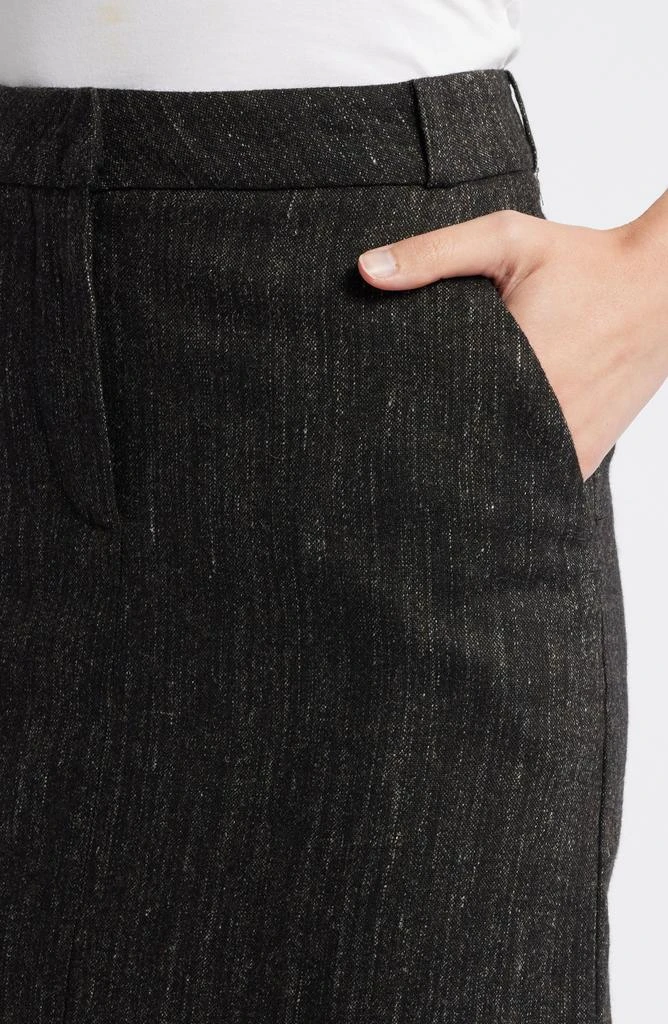 SESSUN Leith Wool Blend Skirt 4