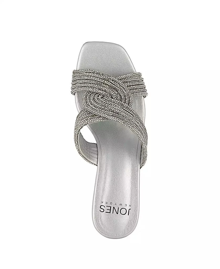 JONES NEW YORK Women's Irebbo Wedge Dress Sandals 4