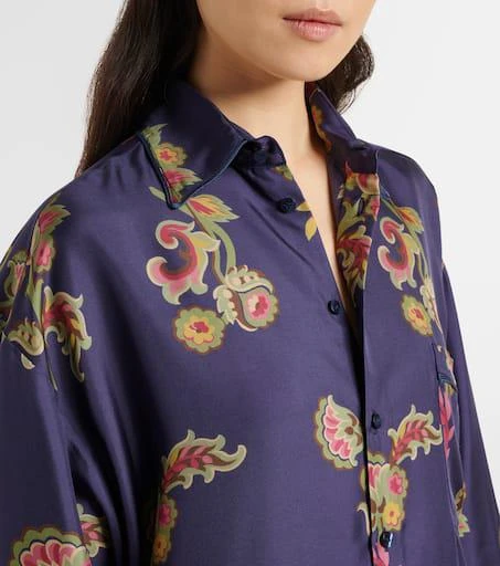ETRO Printed silk shirt 4