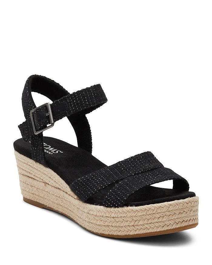 TOMS Women's Audrey Espadrille Wedge Sandals 1