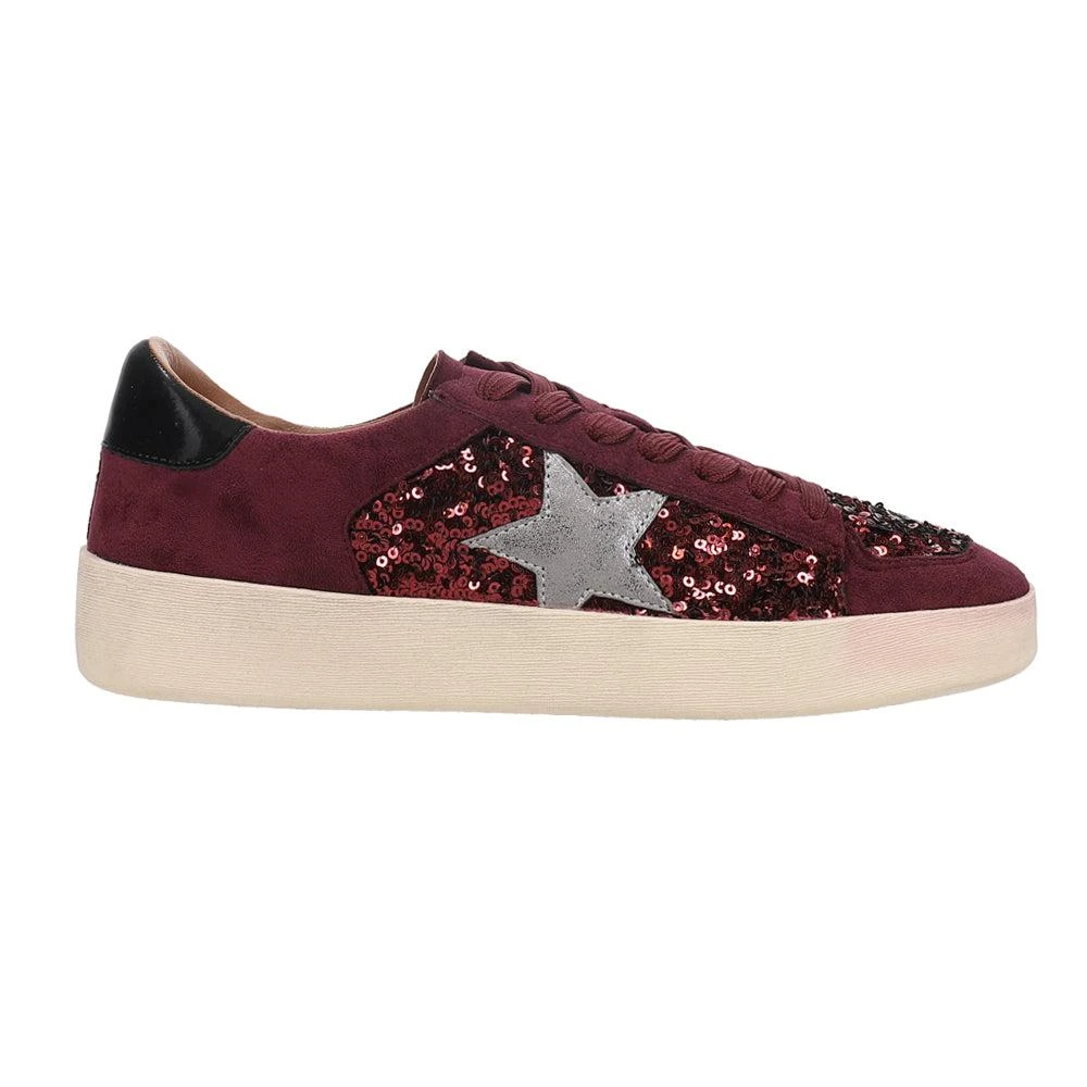 Corkys Another Round Metallic Sequin Lace Up Sneakers 1