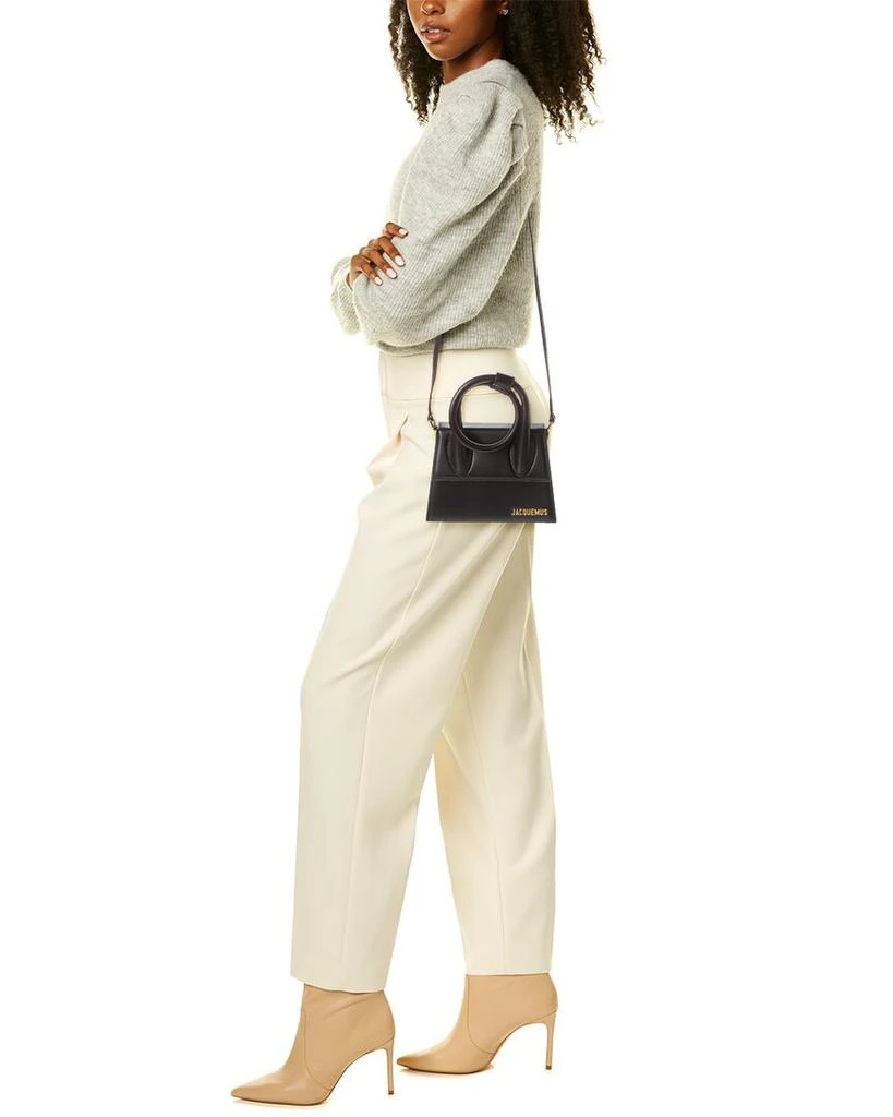 Jacquemus Le Chiquito Noeud Leather Shoulder Bag 4