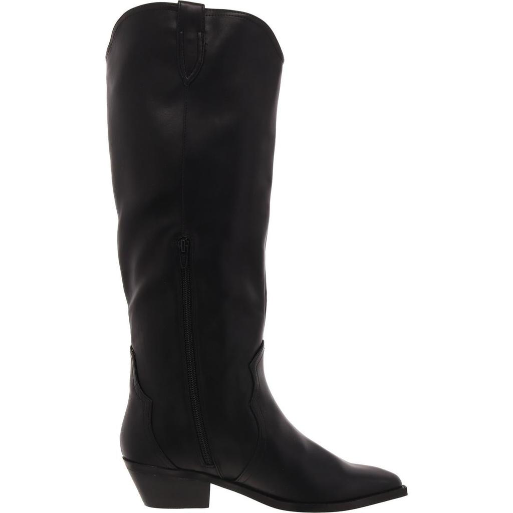BP. Kitt Womens Faux Leather Square Toe Ankle Boots