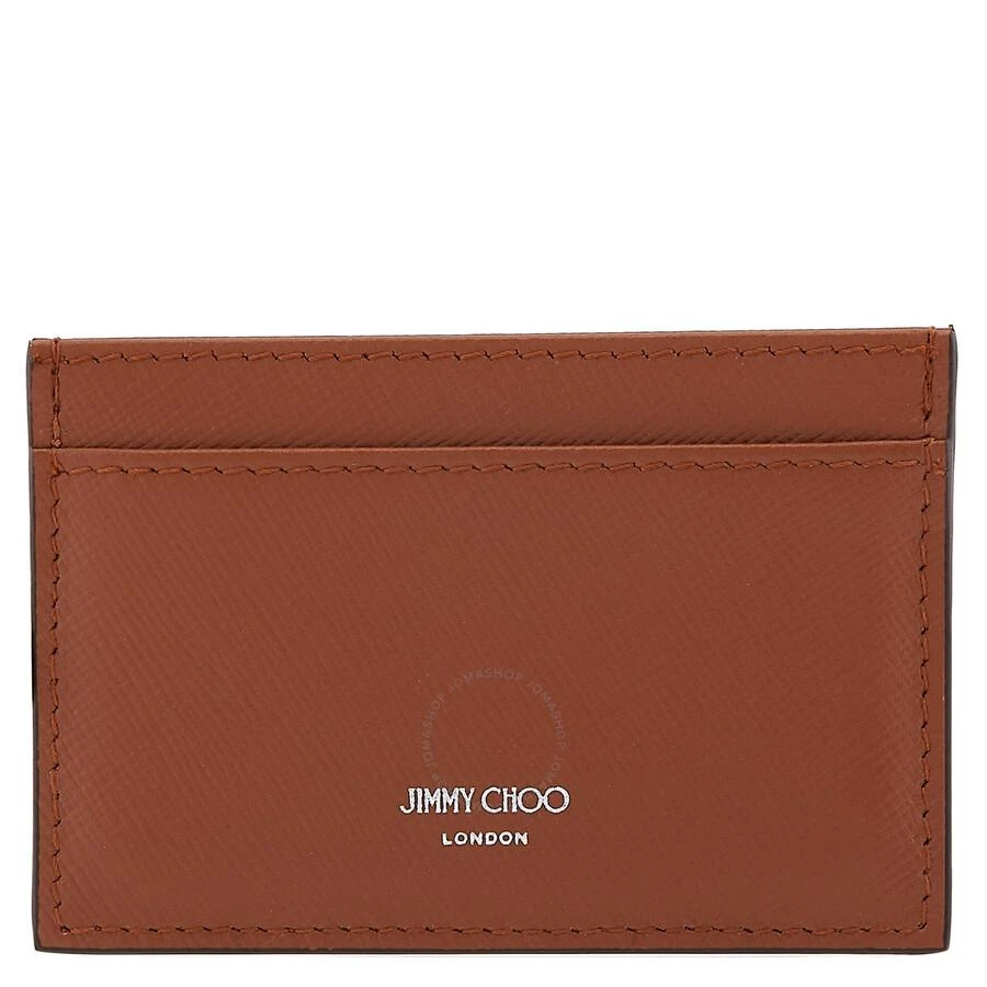 Jimmy Choo Dom Textured Leather Card Holder 1