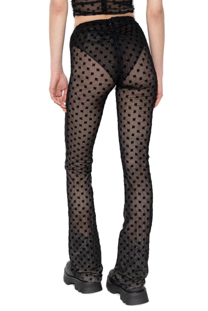 Misbhv Misbhv Mesh Monogram Leggings 3