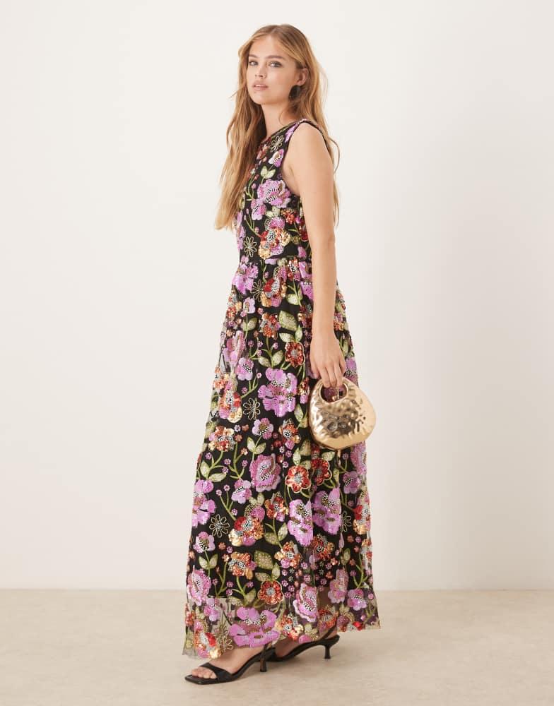 Sister Jane Coco floral-jacquard organza mini dress