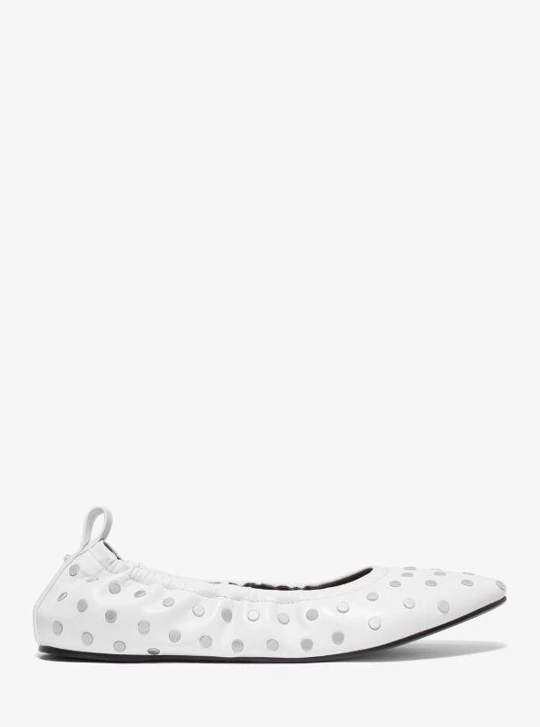 Michael Kors Amy Studded Leather Ballet Flat 2
