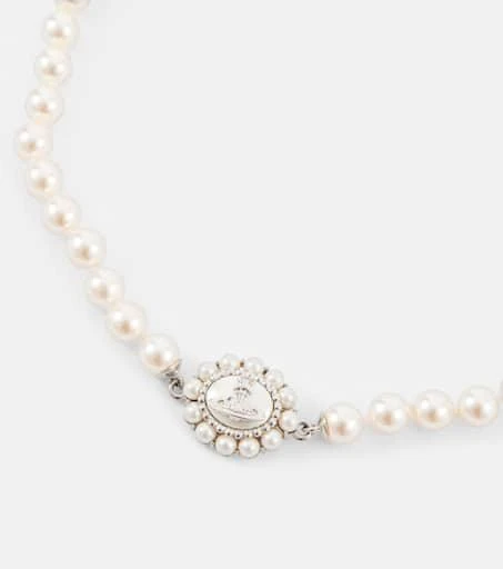 Vivienne Westwood Amaya Orb faux pearl necklace 4