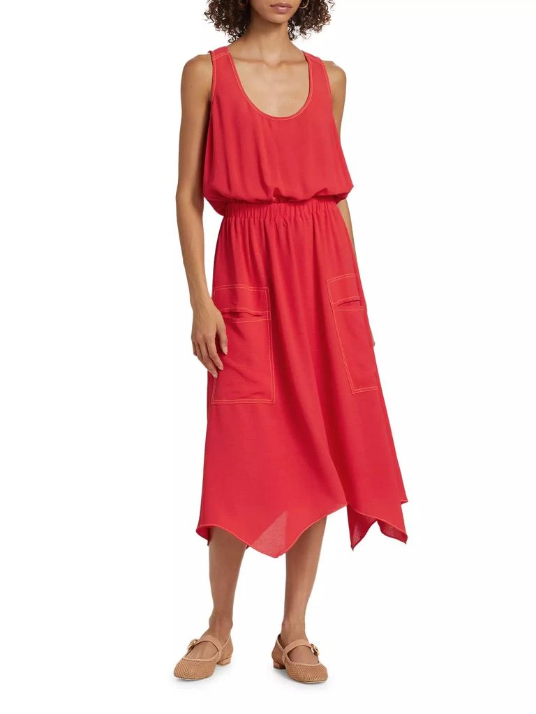 Ramy Brook Hallie Sleeveless Midi-Dress 2