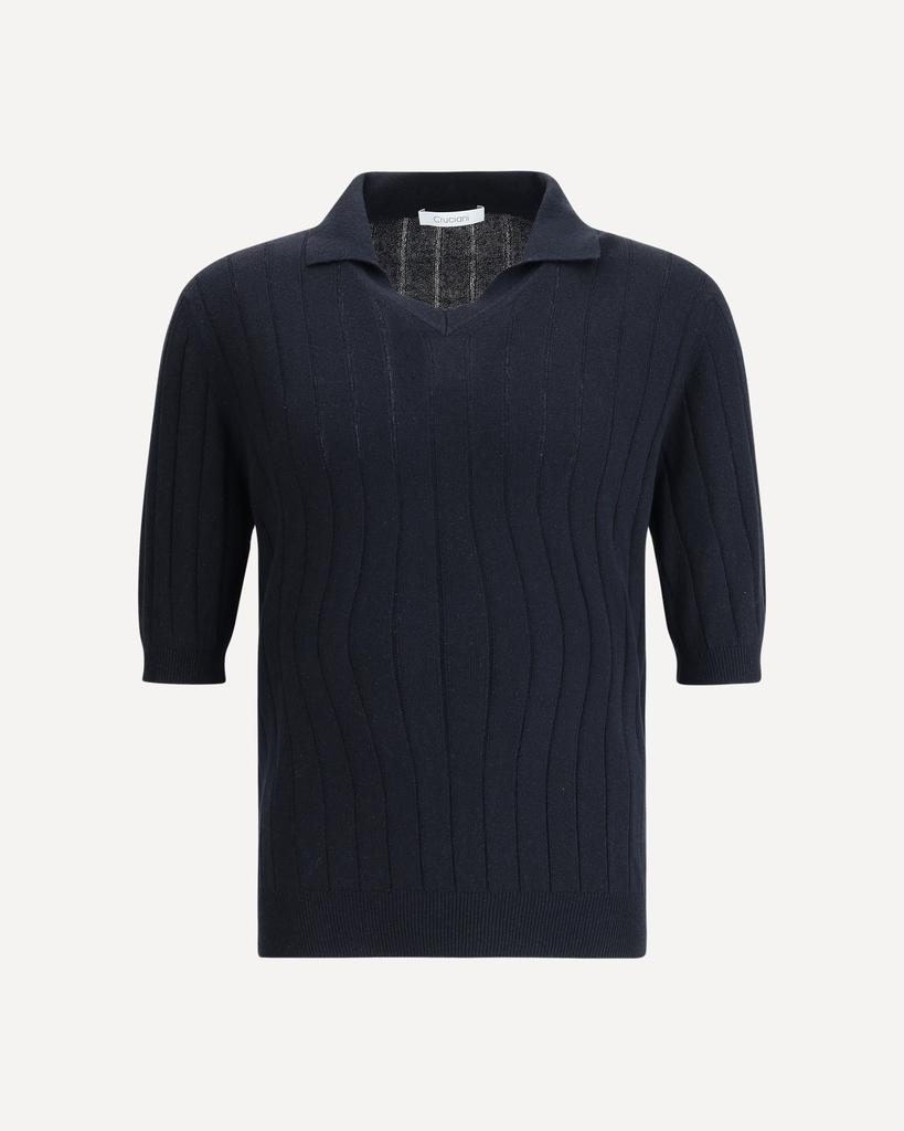 CRUCIANI Silk Polo Shirt