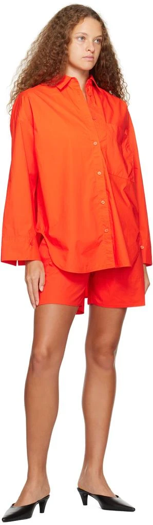 BY MALENE BIRGER Orange Derris Shirt 4