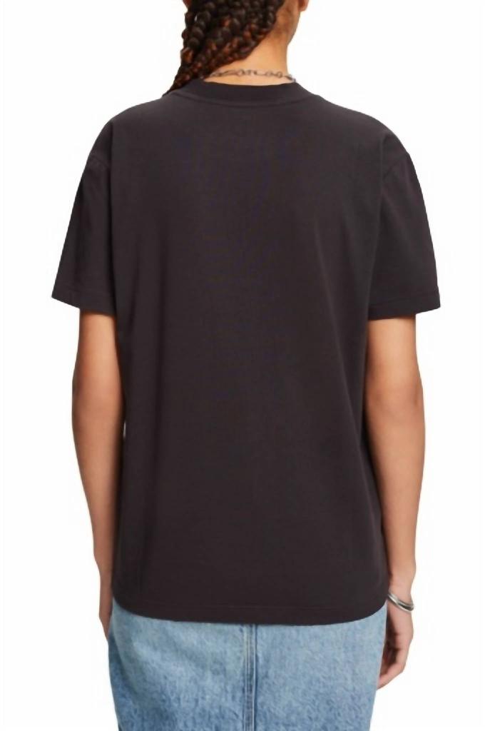 Esprit Esprit - Logo Crewneck Cotton T-shirt