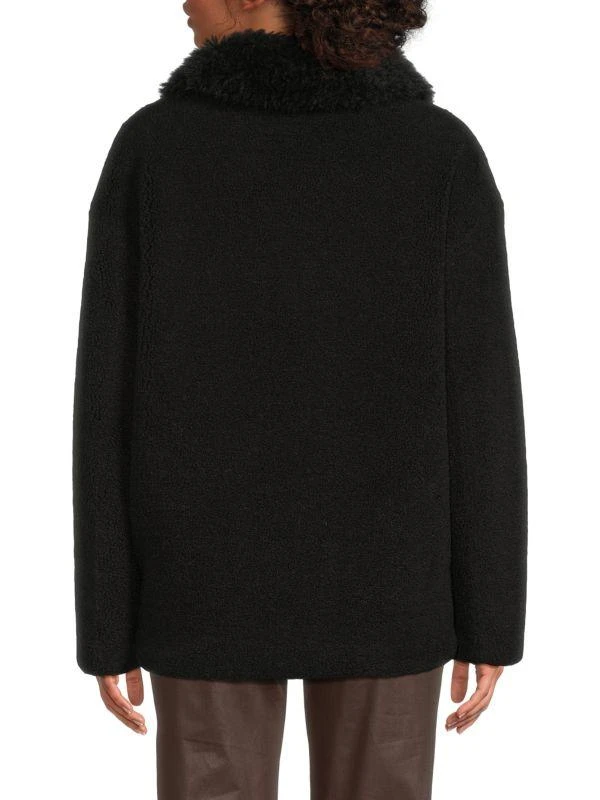 Hudson Faux Shearling Oversized Jacket 2