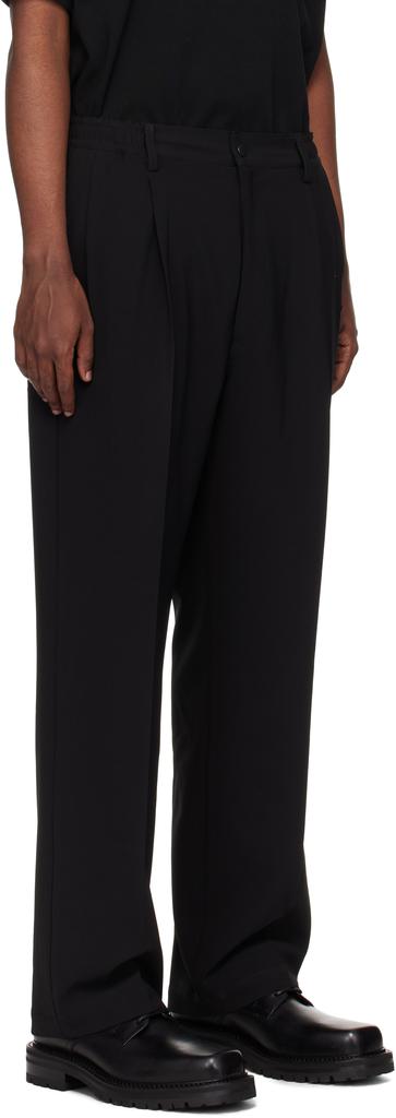 n.hoolywood Black Patch Easy Trousers