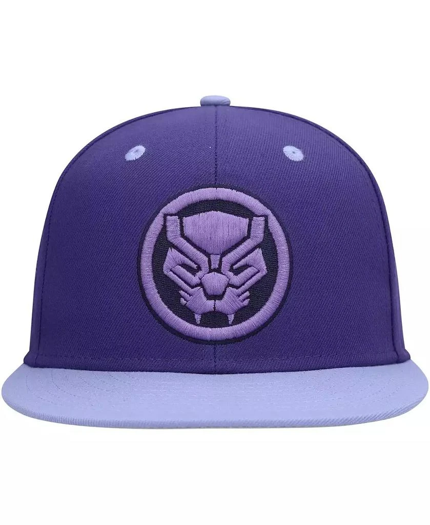 Marvel Men's Purple Black Panther Fitted Hat 2