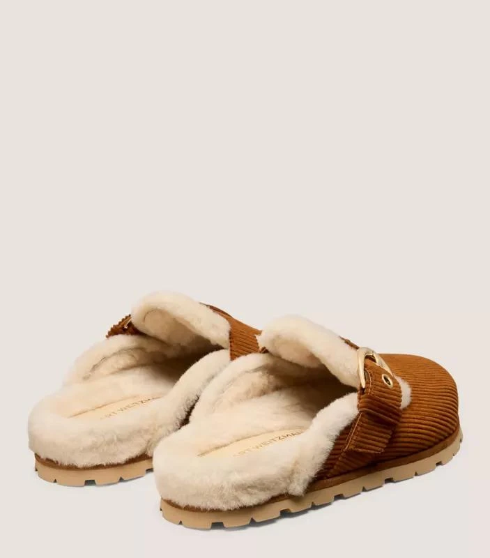 Stuart Weitzman CHRYSTIE SHEARLING MULE 2