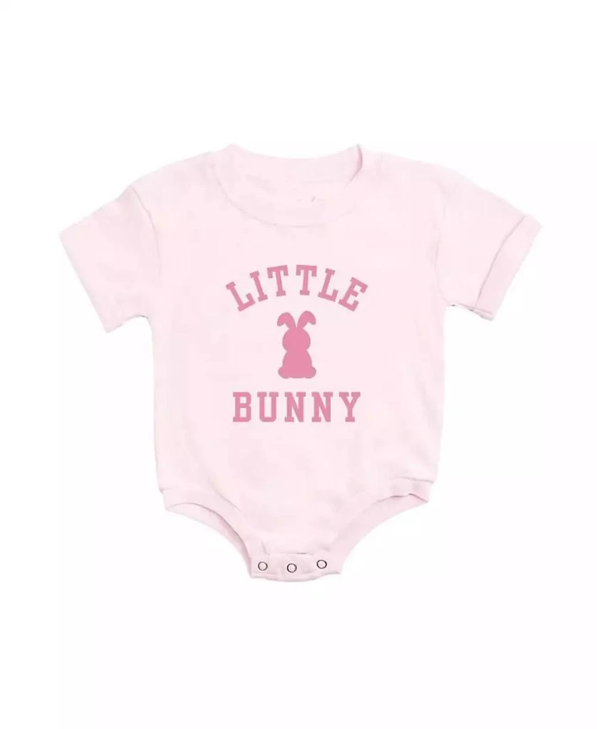 Sweet Wink Baby Girls Little Bunny Rose Easter Short Sleeve Romper