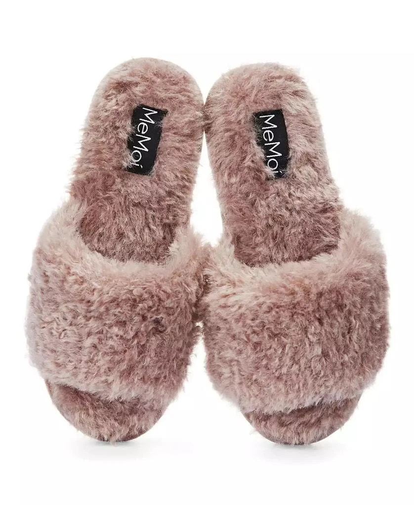 Memoi Women's Jacqueline Plush Slippers 2
