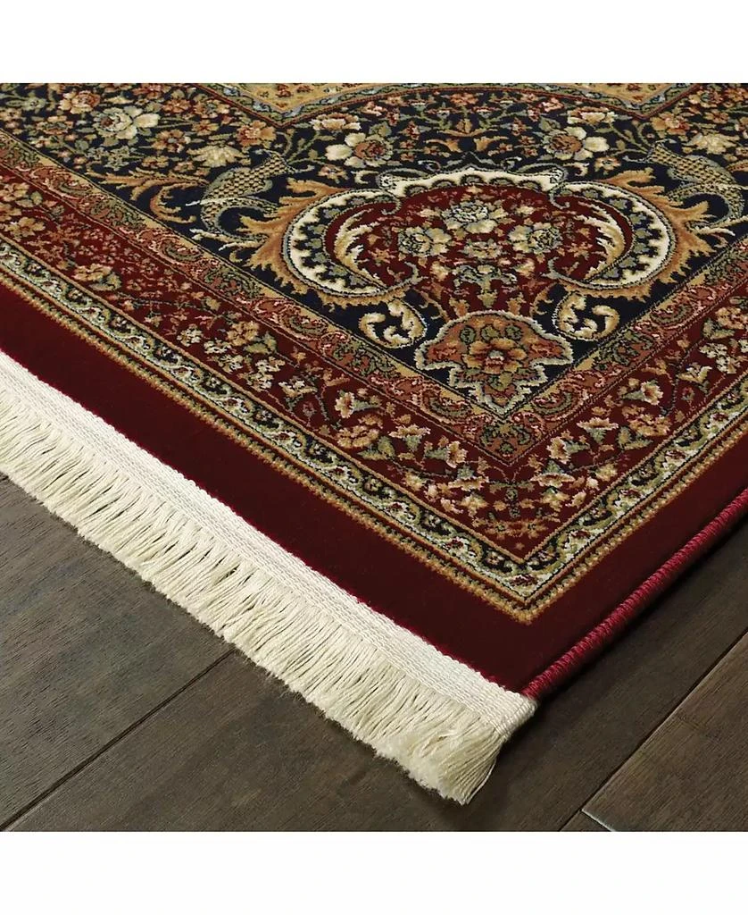 Oriental Weavers Masterpiece Corsica Red 3'10" x 5'5" Area Rug 3