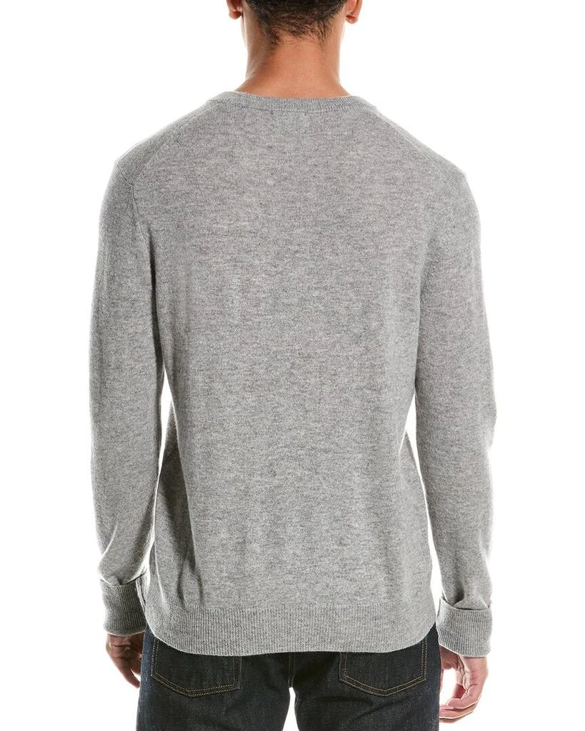 Qi Cashmere Solid Cashmere V-Neck Sweater 2