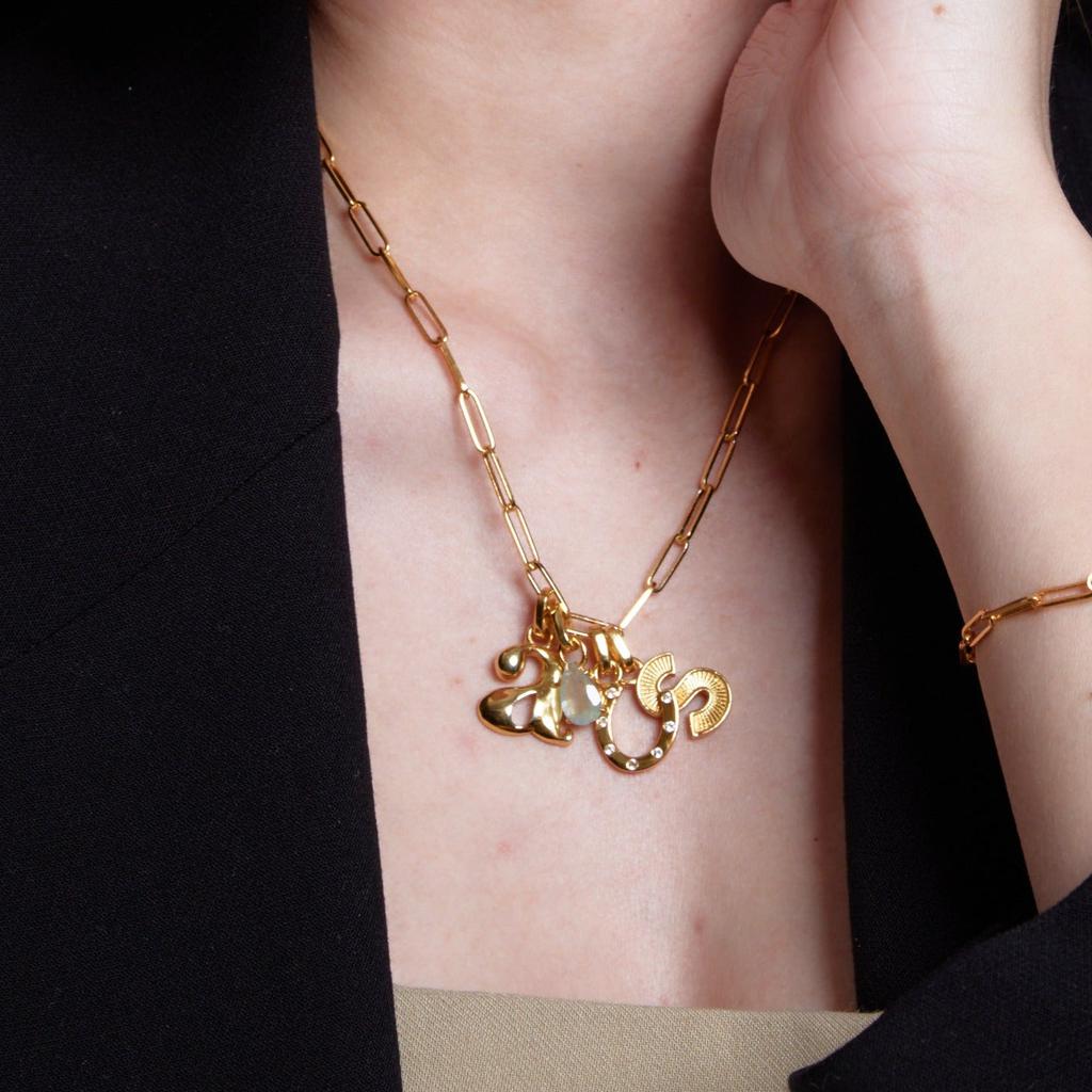 Orelia LUXE LUXE Teardrop Crystal Charm