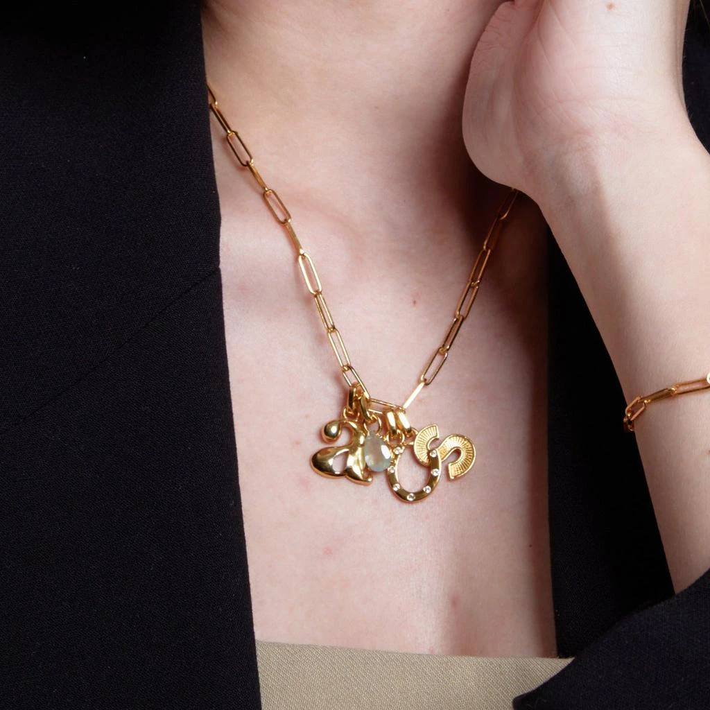 Orelia LUXE LUXE Teardrop Crystal Charm 2