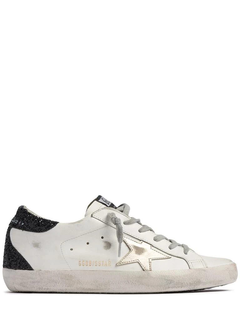 Golden Goose 20mm Super-star Leather Sneakers 1
