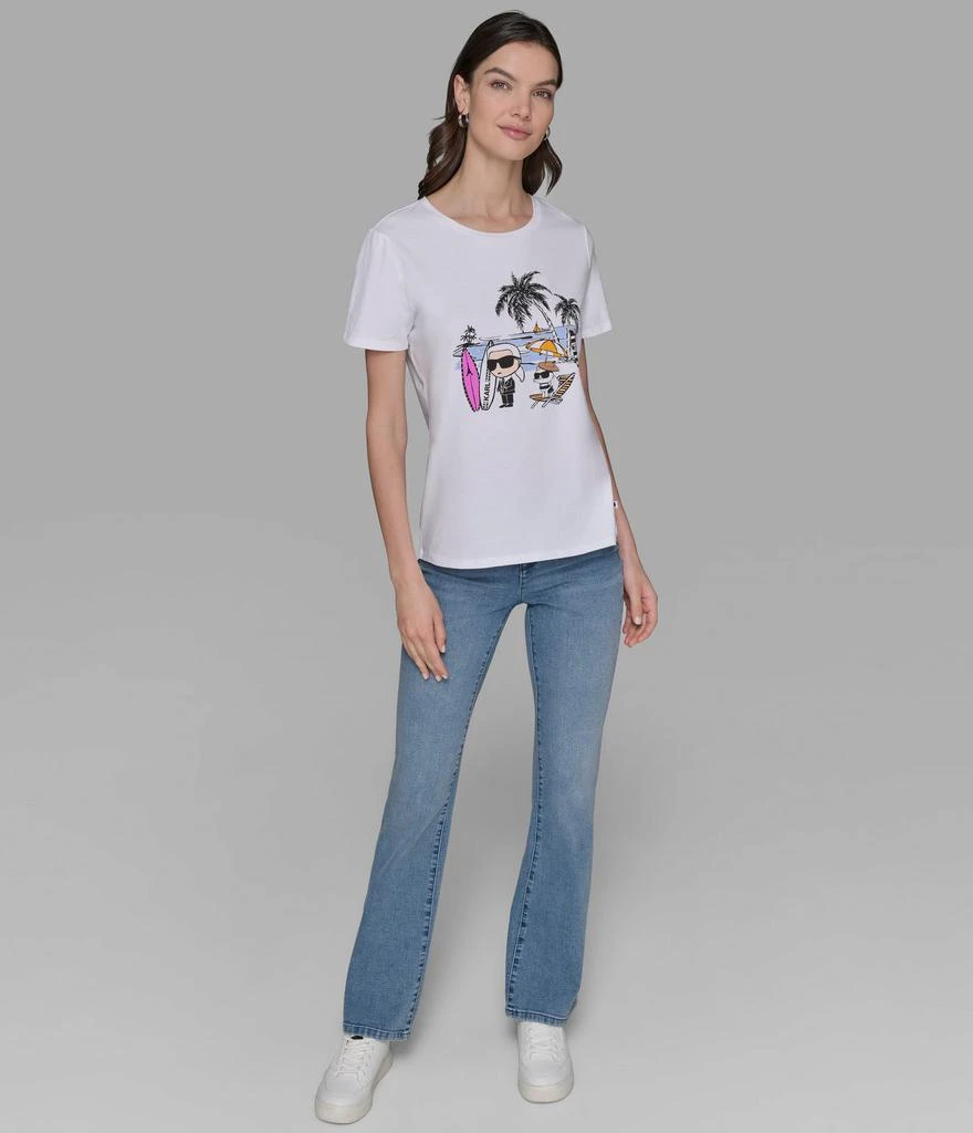 Karl Lagerfeld Paris SURFER KARL TEE 3