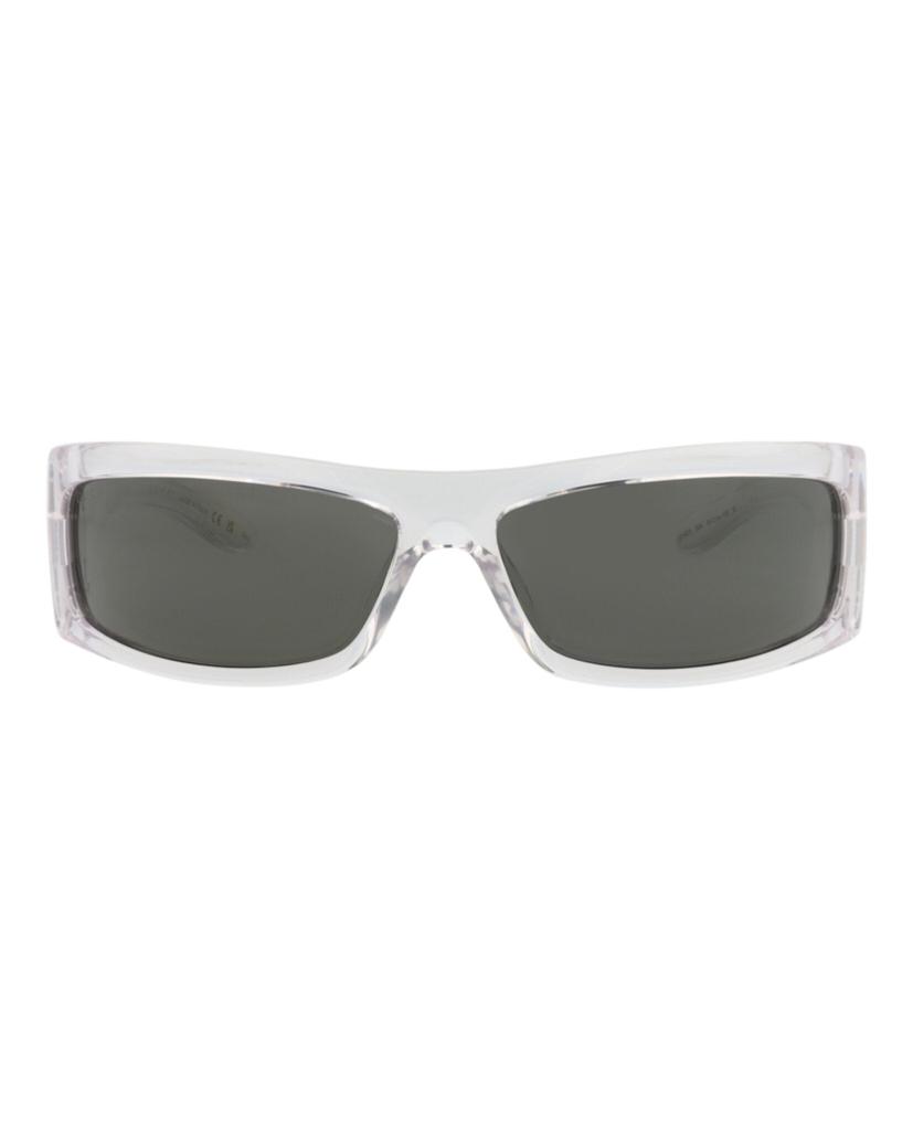 Gucci Shield-Frame Injection Sunglasses