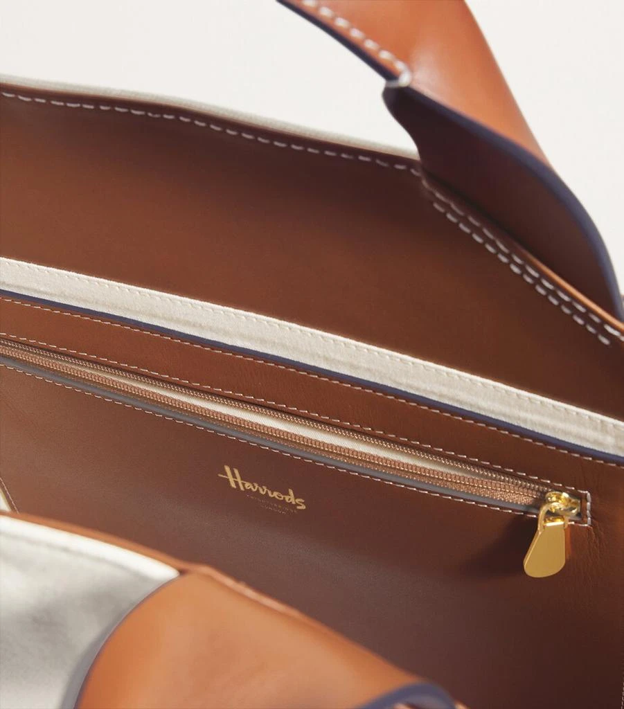 Harrods Medium Canvas Tote Bag 6