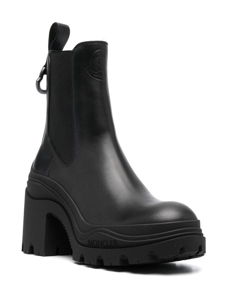 Moncler CHELSEA BLACK BOOTY BLACK 2