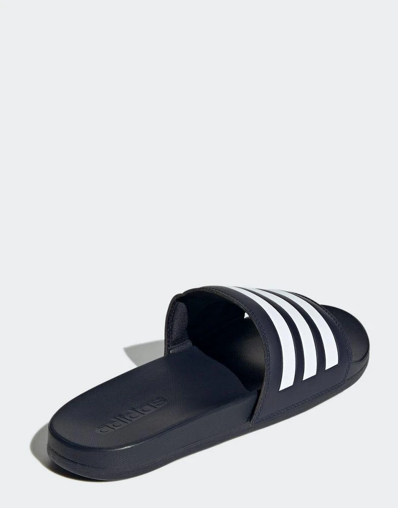 Adidas adidas Originals Adilette Comfort slides in navy blue 4
