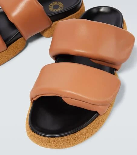 Dries Van Noten Leather platform sandals 3