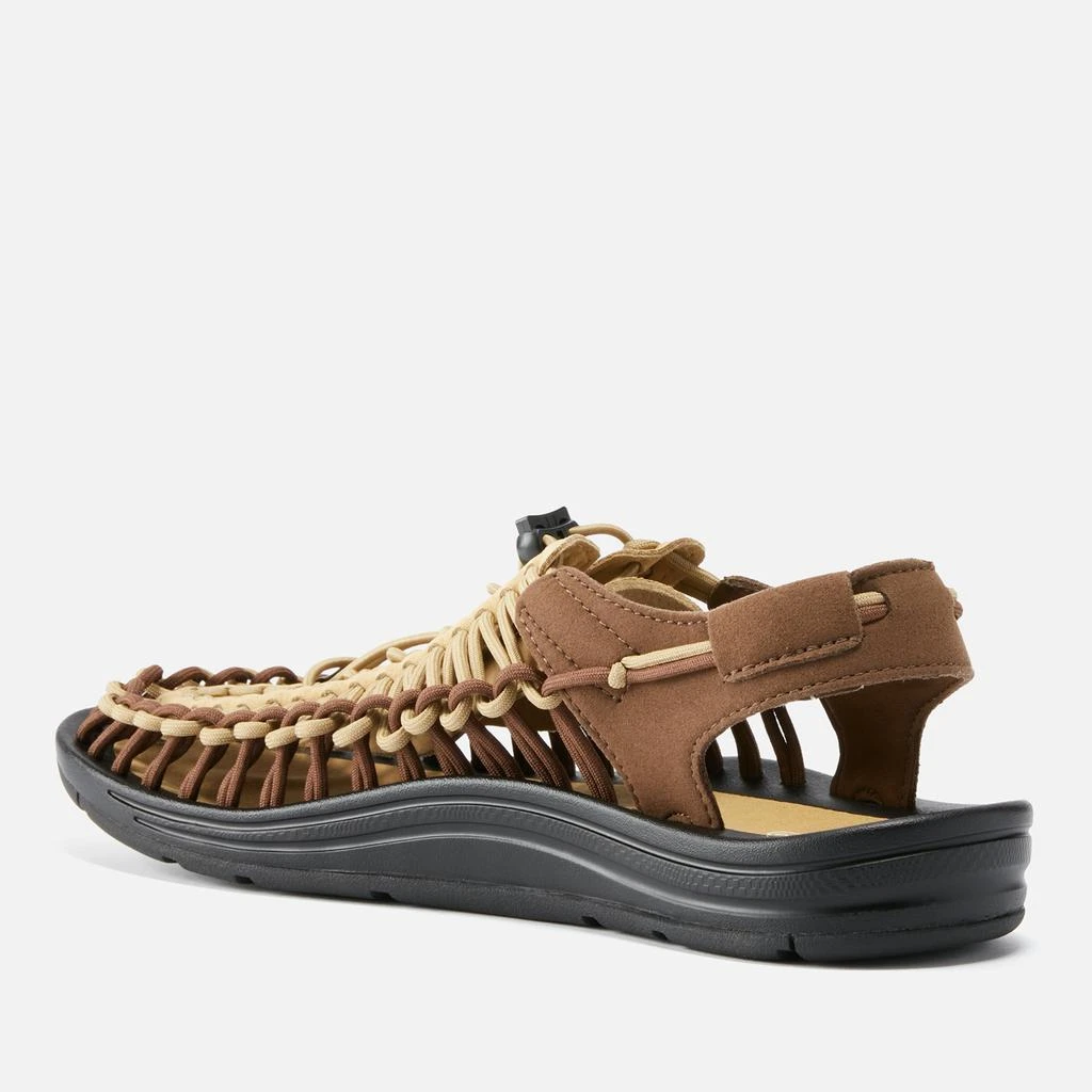 Keen Men's Uneek Suede and Cord Sandals 2