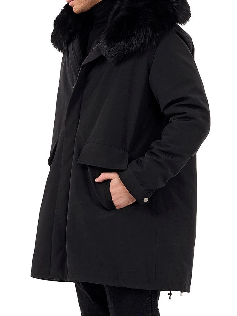 Gorski Parka With Shearling Lamb Hood Trim 3
