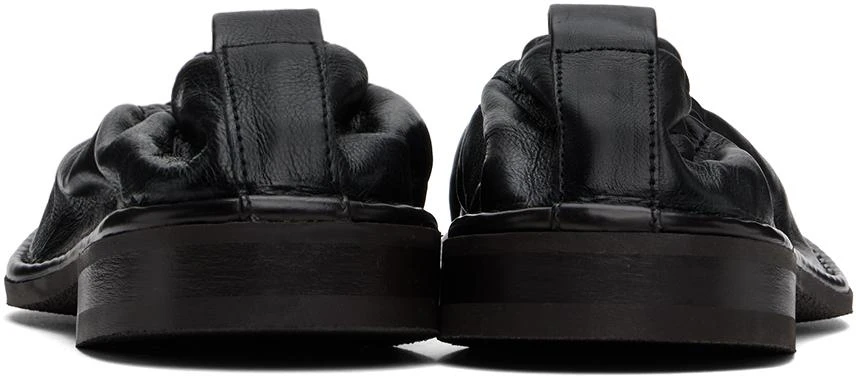Lemaire Black Rubber Sole Loafers 2