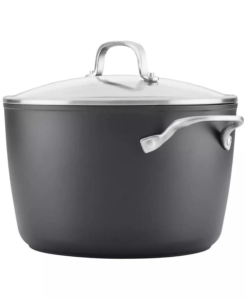 KitchenAid Hard-Anodized 8 Quart Induction Nonstick Stockpot with Lid 9