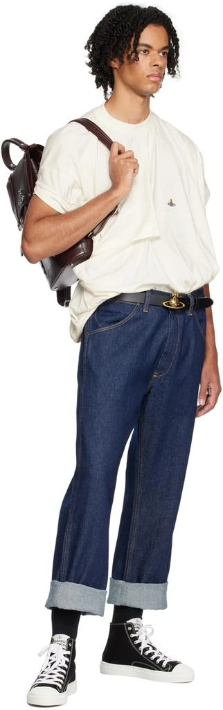 Vivienne Westwood Black Orb Buckle Belt 3