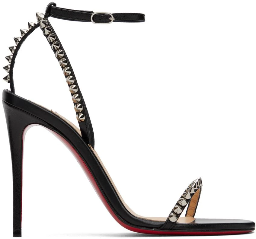 Christian Louboutin Black So Me 100 Heeled Sandals 1