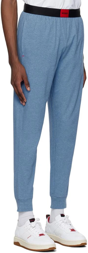 Hugo Blue Patch Sweatpants 2