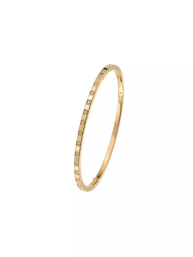 Chopard Ice Cube 18K Yellow Gold &amp; Diamond Bangle 3