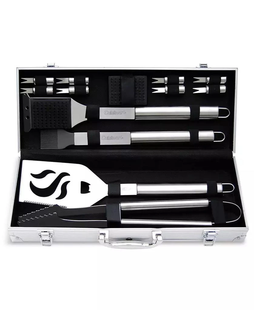 Cuisinart Deluxe Stainless-Steel Grill Set 14-Piece 1