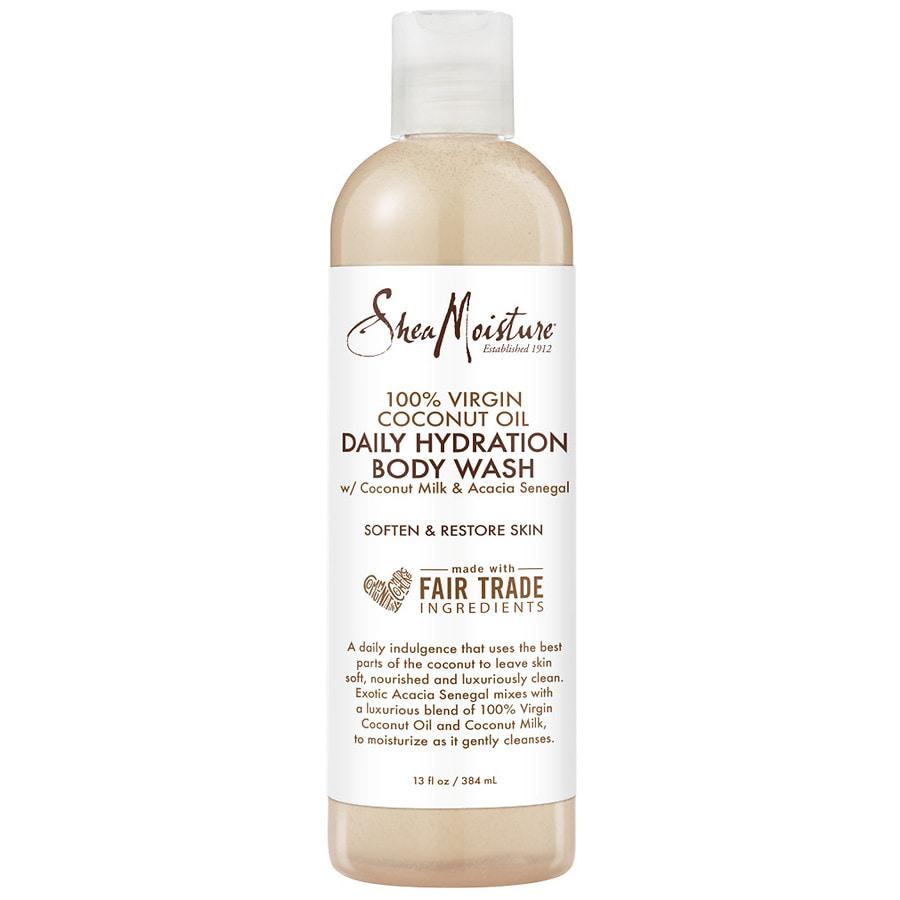 SheaMoisture Daily Hydration Body Wash 100% Virgin Coconut Oil 100% Virgin Coconut Oil, 13 oz