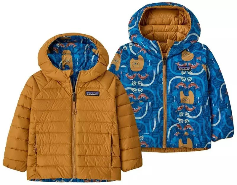 Patagonia Patagonia Toddlers' Reversible Down Sweater Hoodie