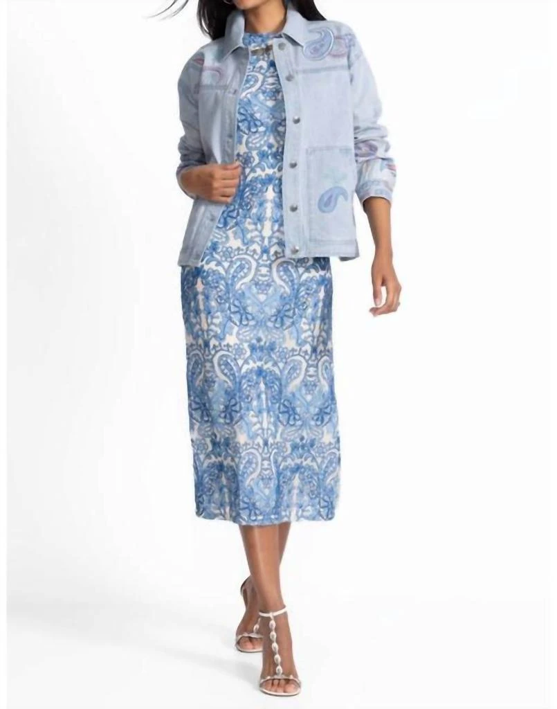 Johnny Was Johnny Was - WYNIFRED MESH MIDI DRESS 3