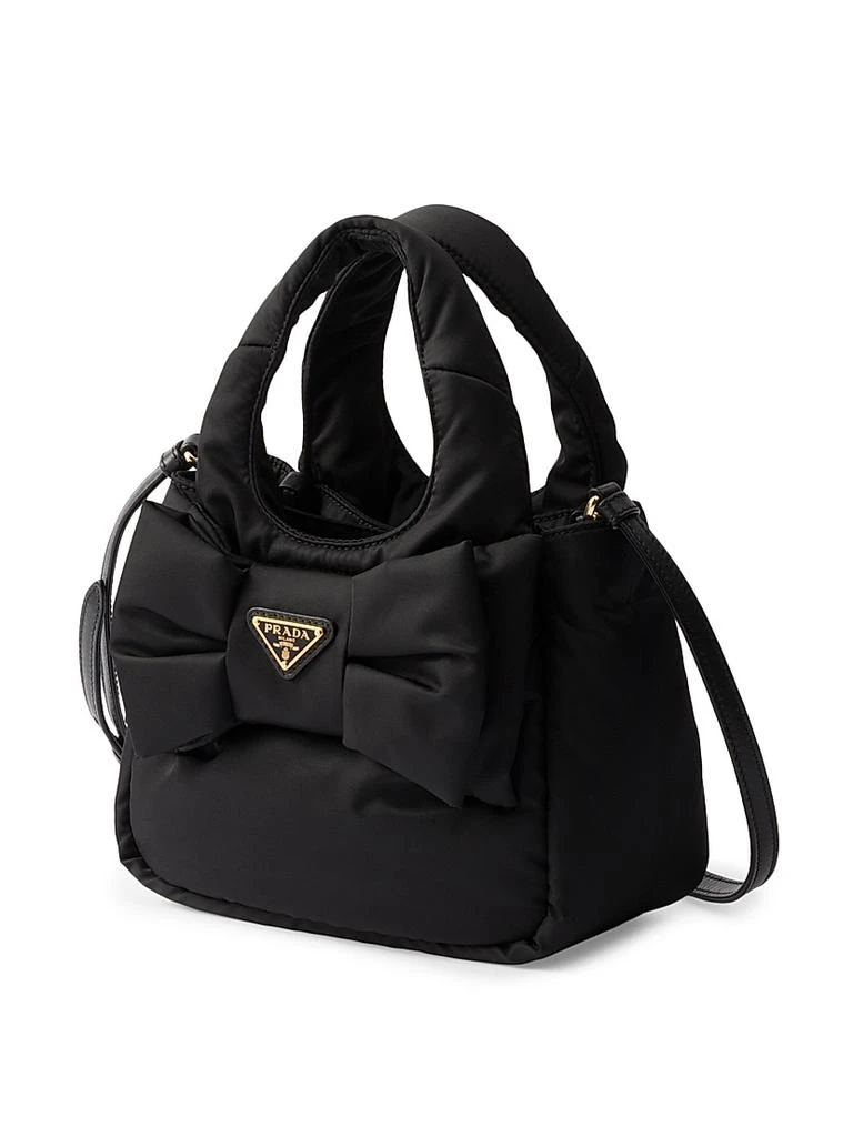 Prada Padded Re-Nylon Mini-Bag with Bow 2